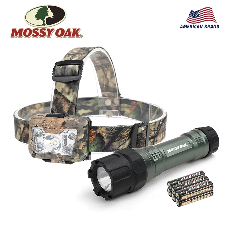 Mossy Oak 2 шт. учебный флэш светильник светодиодный фонарь для кемпинга на открытом