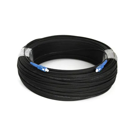Наружный оптоволоконный кабель FTTH 1000 м патч корд SC в Simplex SM корд|Оптоволоконное