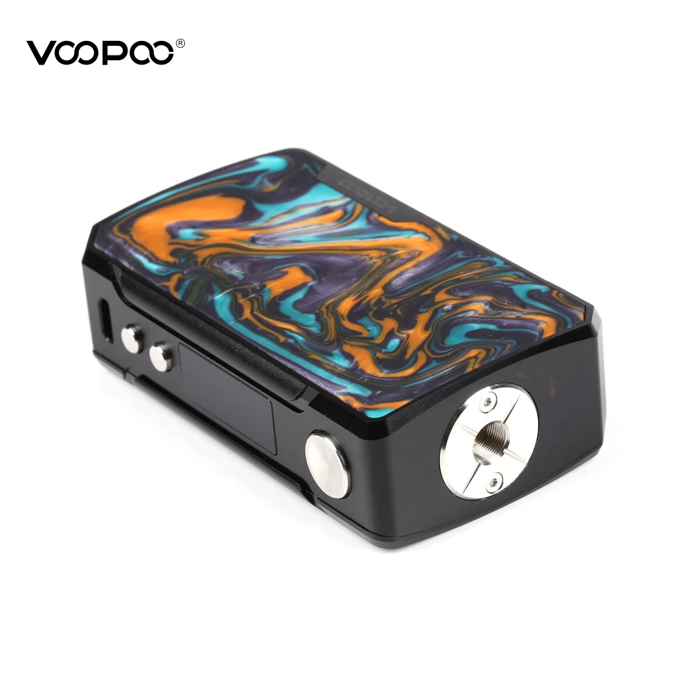 Оригинальный бокс мод VOOPOO DRAG 2 177W работает от двух аккумуляторов 18650 электронная