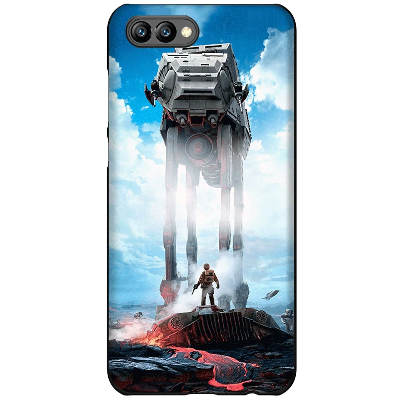 Силиконовый ТПУ чехол для телефона Huawei Honor Y5 Y6 6A 7A 7X 7C 8 8X 9 10 Lite Pro star wars