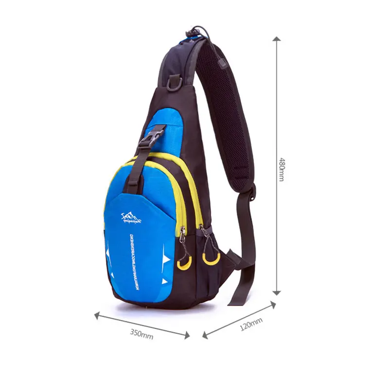 Нейлоновая мужская сумка через плечо Водонепроницаемая повседневная спортивная