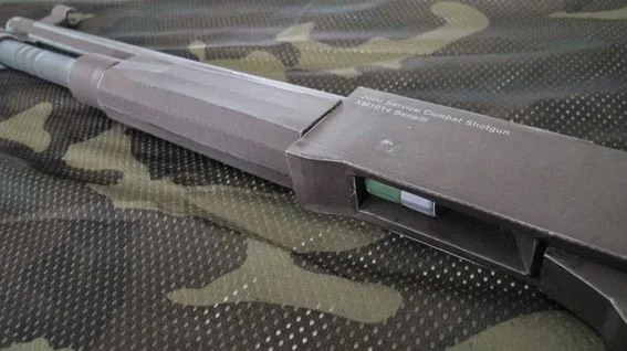 Бумага Ремесло 1:1 Remington XM1014 дробовик бумажная модель магазин для патронов оружие