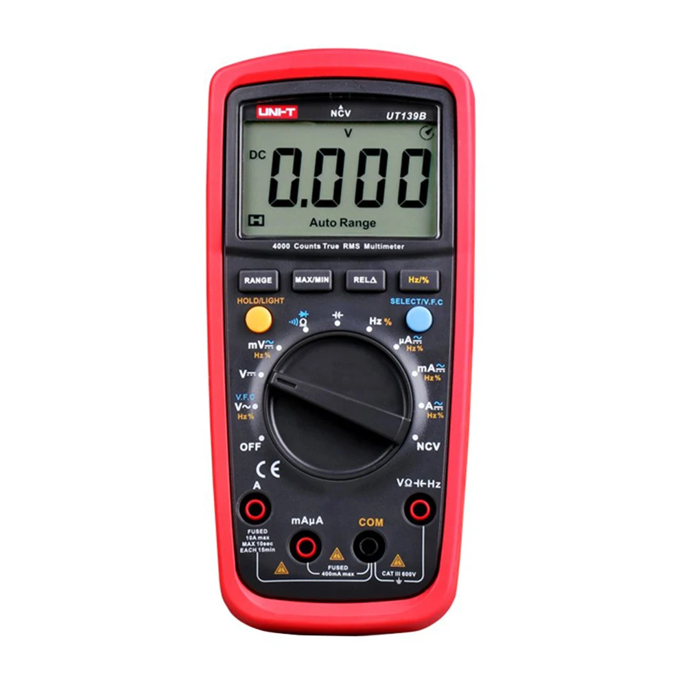 UNI T цифровой NCV мультиметры UT139A UT139B UT139C AutoRange True RMS электрические ручные тестеры