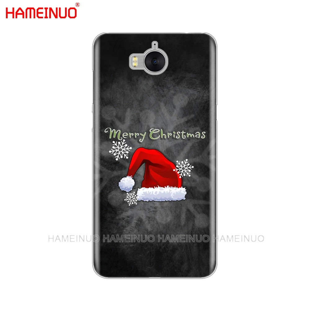 Hameinuo Рождеством Санта Клаус олень сотовый телефон чехол для Huawei Honor 3C 4x 4C 5C 5X6 7 Y3 Y6 Y5 2 II Y560