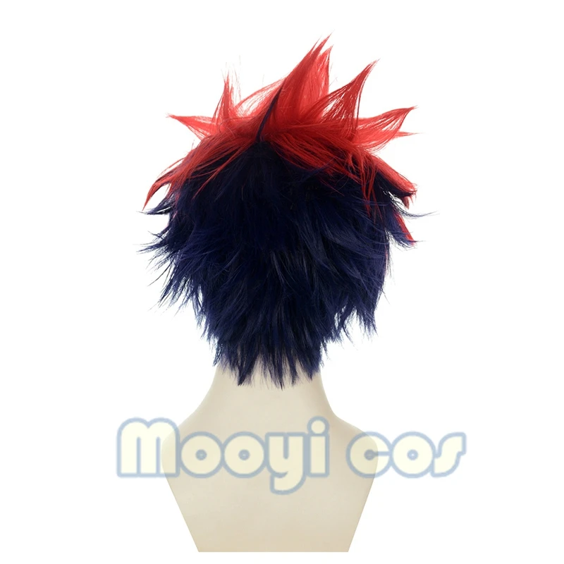 Парик для косплея Shokugeki No Soma Yukihira Souma мальчиков 30 см короткие прямые термостойкие
