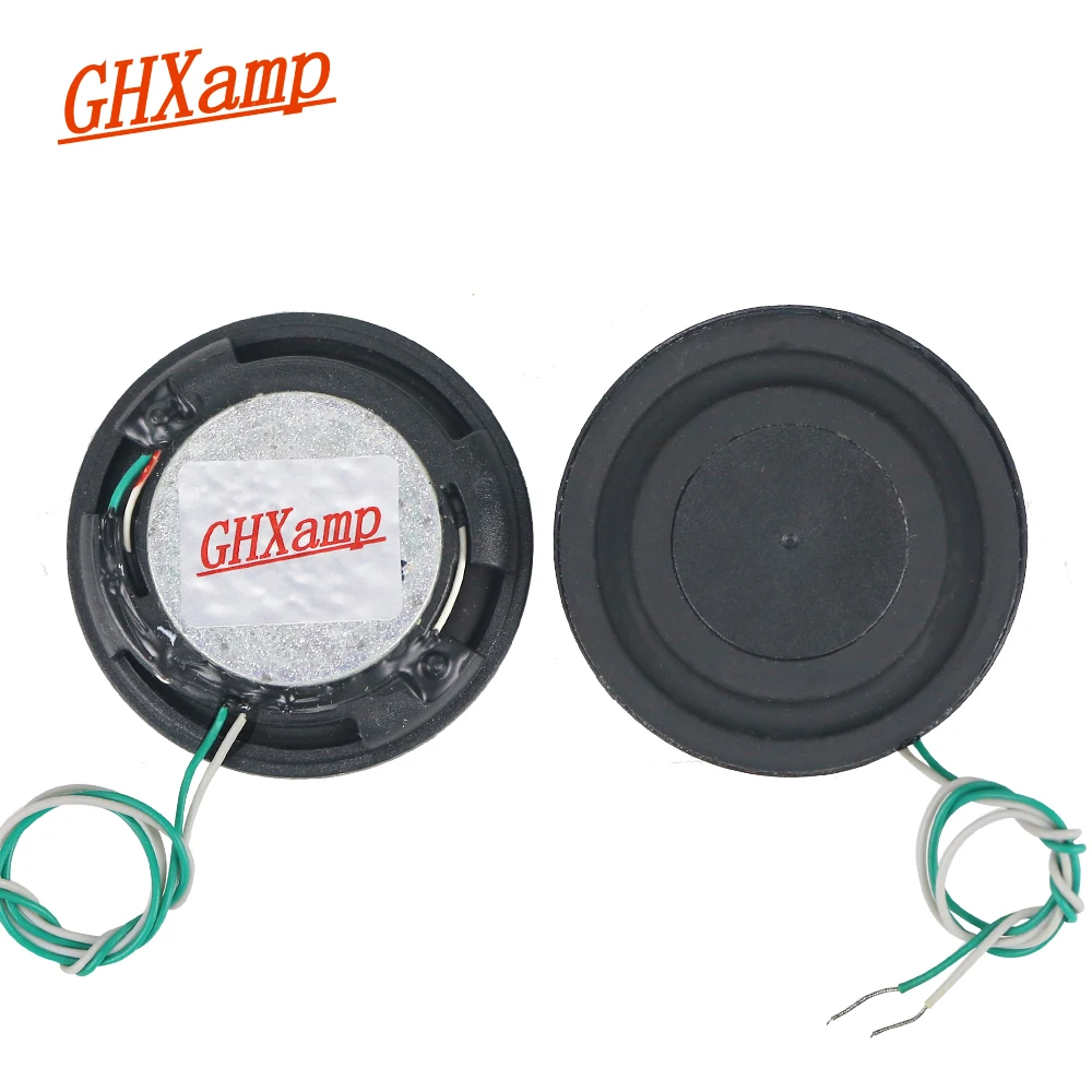 

GHXAMP 1.5 inch 8OHM 6W Full Range Ultra-thin Speaker Unit Desktop Bass Vibration Diaphragm 2PCS