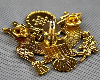 WWII США армии Epluribus Unum сотрудников металлический Кепки значок для шляпы Pin US111|badge