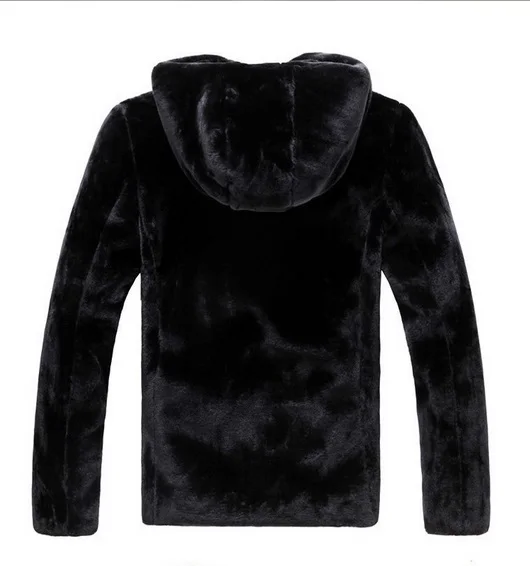6XL Мужское пальто с мехом кожаная куртка большого размера мужское меховое 2018