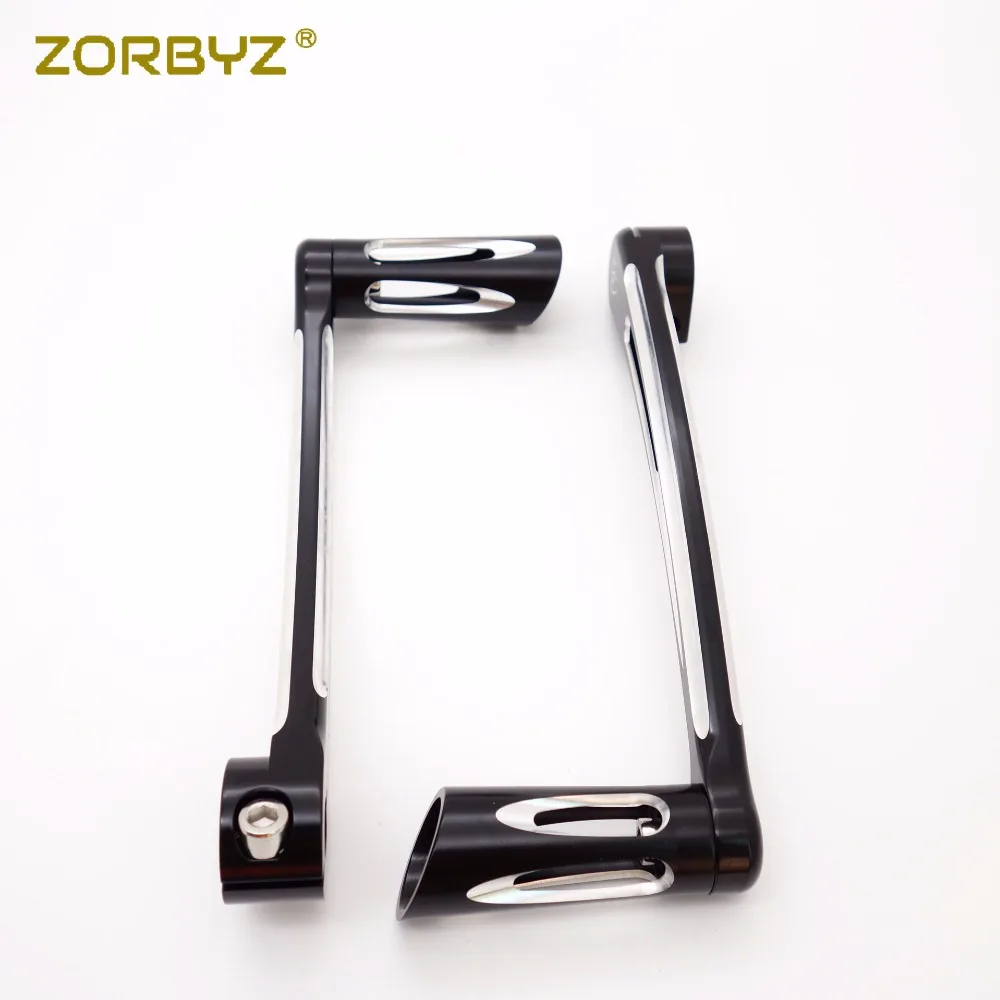 ZORBYZ мотоцикл черный край вырезать Алюминиевый рычаг переключения для носка