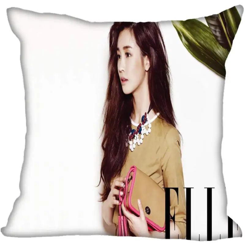 Новинка наволочки KPOP Lee Da Hae на заказ квадратные шелковые с принтом домашние