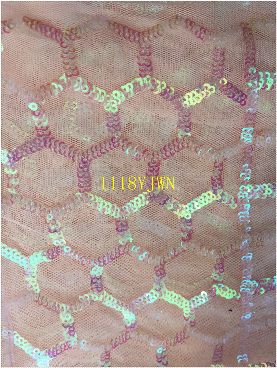 

Бесплатная доставка, африканская ткань с блестками, персиковый цвет, высокое качество, кружевная вуаль с блестками, 5 лет, фиолетовые пайетк...