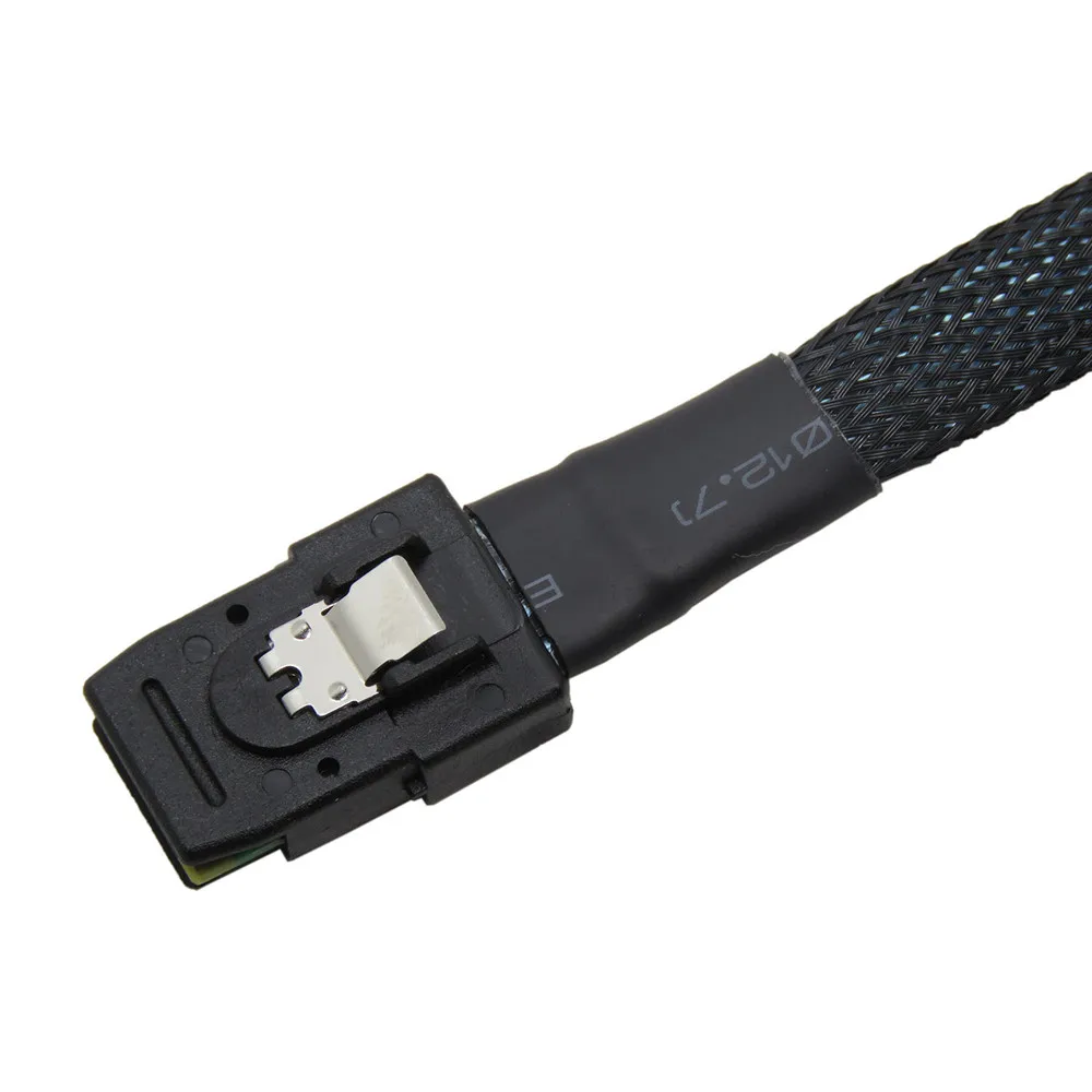 Mini SAS 36P SFF 8087 до 4 SATA 7Pin 90 градусов целевой кабель для передачи данных на жестком