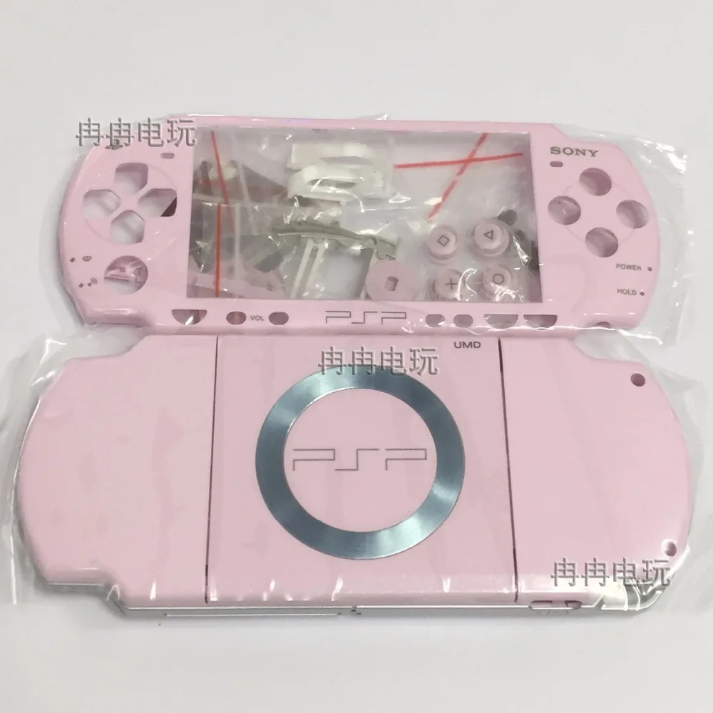 Чехол белого цвета для консоли PSP 2000 чехол с кнопками бесплатная доставка|Чехлы| |