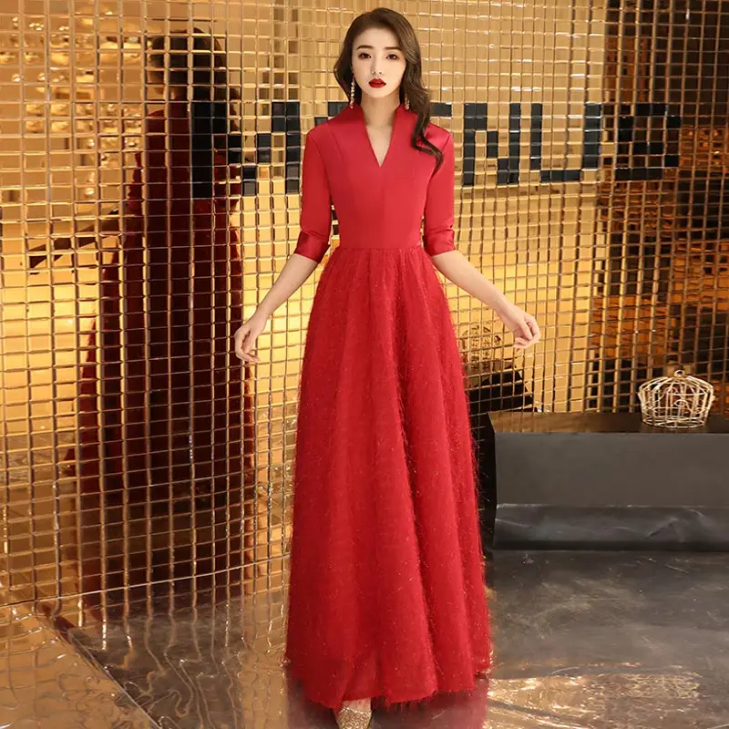 FADISTEE 2019 Новое поступление элегантное вечернее платье для выпускного вечера