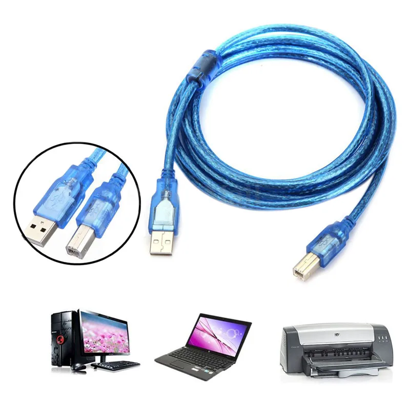 3M USB 2 0 A к B папа m/M принтер печати высокоскоростной кабель Шнур вилка сканер HSJ-19 |