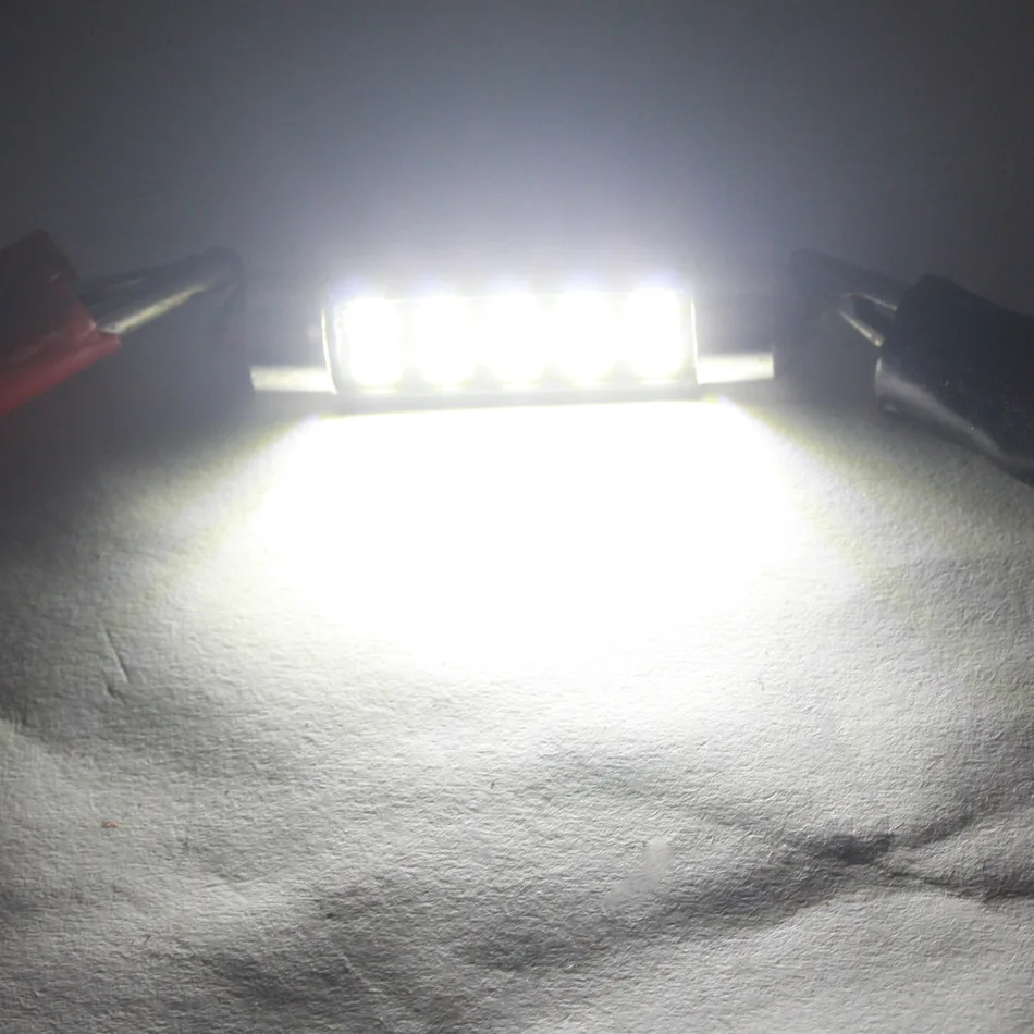 DXZ 1 шт. гирлянда 31 мм 36 мм 39 мм 42 мм C5W C10W 3030 SMD Canbus безотказный Автомобильный светодиодный светильник Автомобильная интерьерная лампа Doom лампа белого цвета 12 В DC