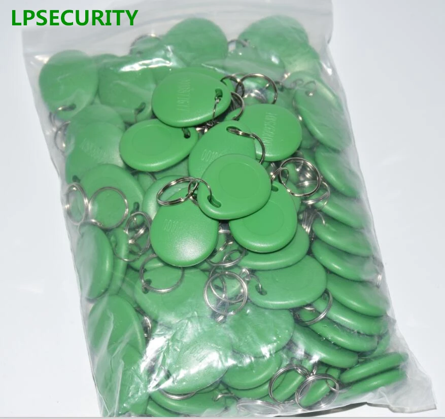 LPSECURITY 100 шт. 125 кГц близость маркер тег чип карты доступа трава зеленый цвет для