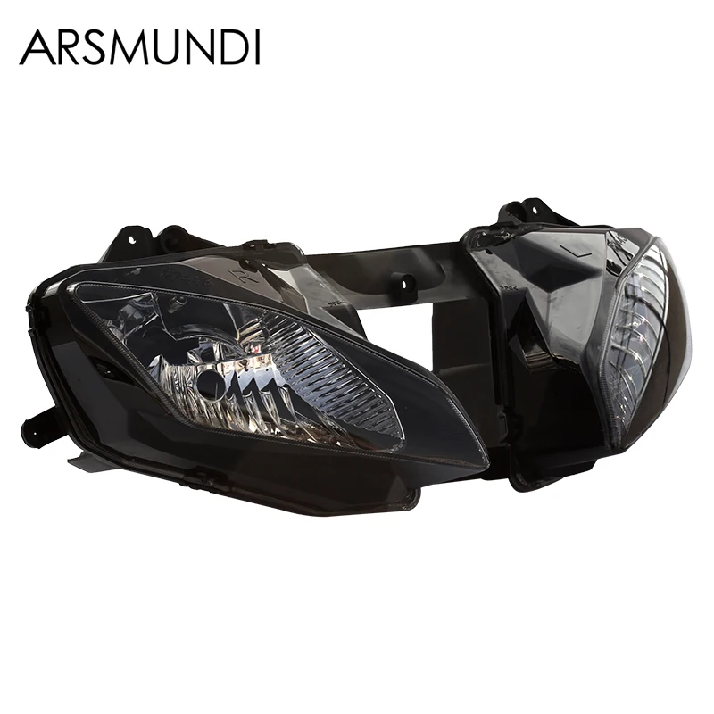 Передняя фара передняя в сборе для Yamaha YZF R6 2008 2009 2010 2011 08 09 10 11 12 YZF600 мотоциклетная