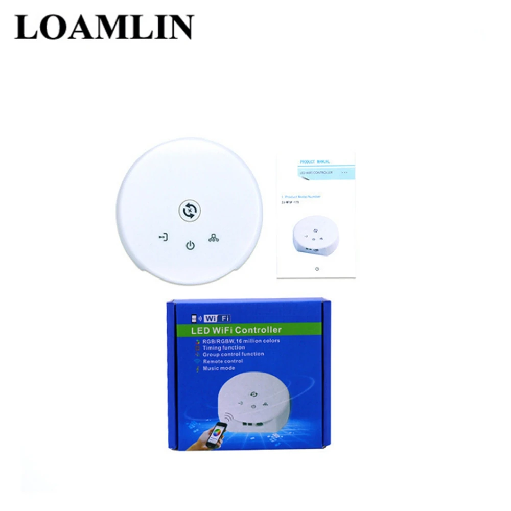 Светодиодный контроллер Wi Fi AC/DC 12 V 24 смартфон управление музыкой НЛО для SMD 2835 3014