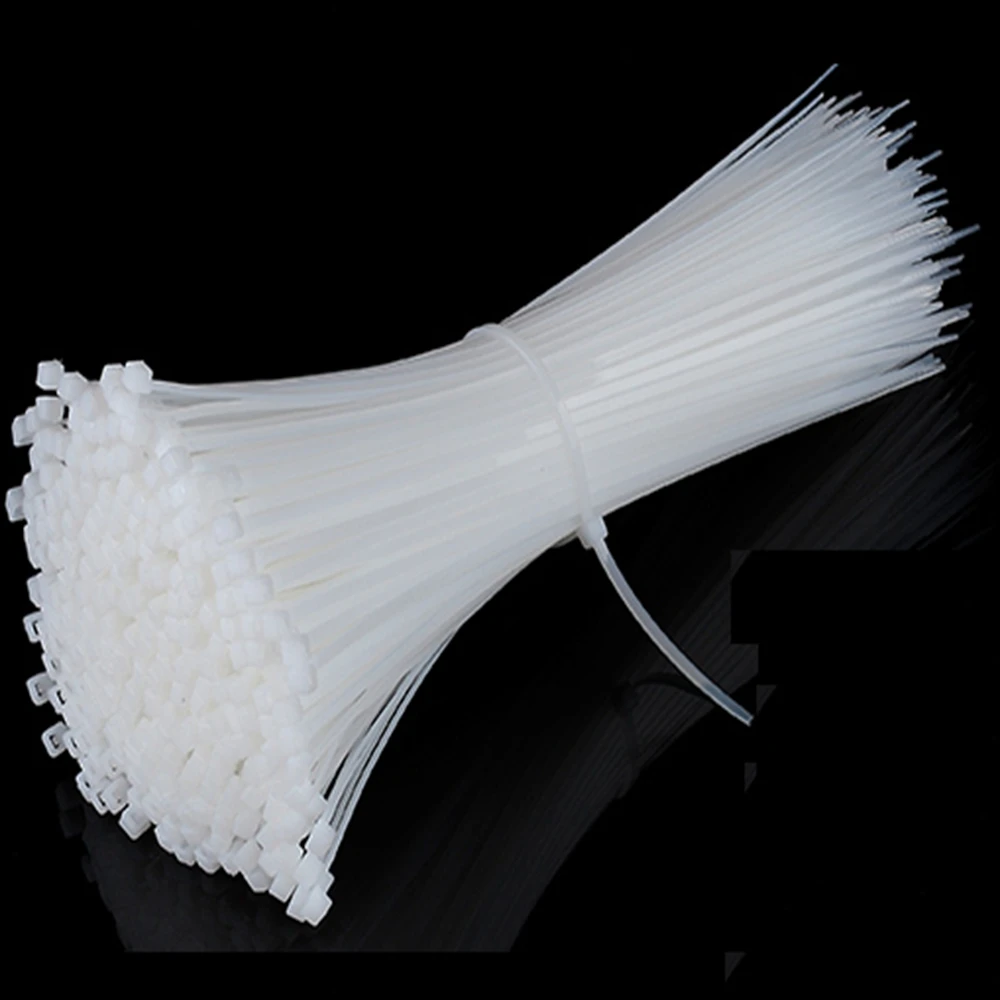 Сетевой кабель нейлоновый пластиковый самоблокирующийся 4*150 4*200 с пластиковым