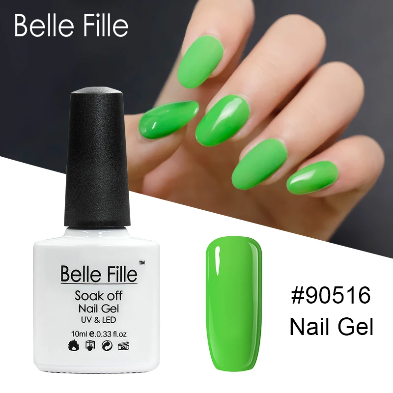 BELLE FILLE 10 мл УФ-гель для ногтей набор Гель-лак полировки телесный гель