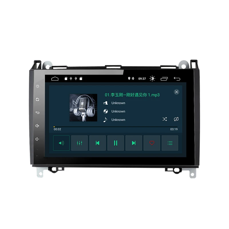 Автомагнитола 2 din с GPS-Навигатором android 9 0 для Mercedes Benz B200 A B Class W169 W245 Viano Vito W639 Sprinter