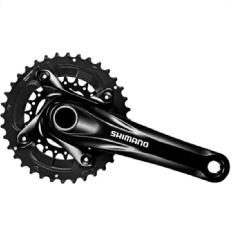 Оригинальный Shimano DEORE бензиновый круг MTB FC M627 B 2x10 подвесной 36 22T 170 мм/175 мм черная