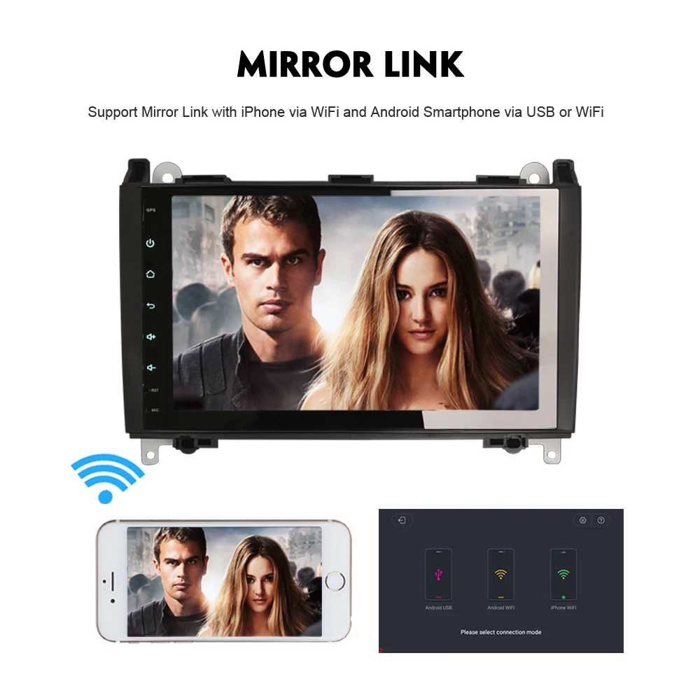 9 &quotВосьмиядерный 4G RAM 32G ROM Android 8 0 Авторадио СБ Navi DAB + BT WiFi GPS OBD DVR автомобильный