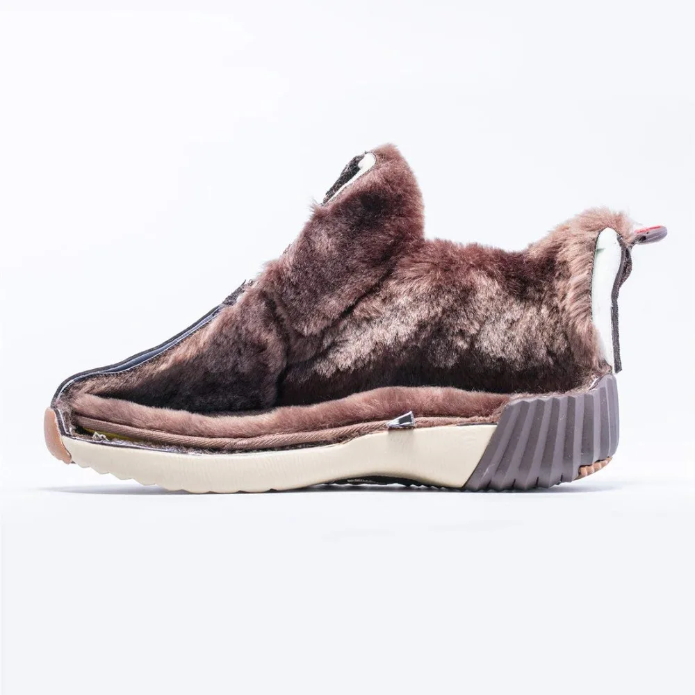 Onemix Outdoor Waterproof Hiking Boots Men Winter Shoes Walking Jogging Hiking Shoes Mountain Sport Boots Climbing Mens Sneakers