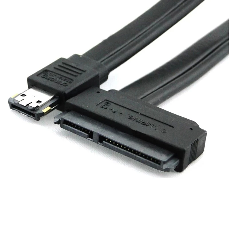 Новый двойной Мощность eSATA USB 12V 5V комбо для 22Pin SATA кабель жесткого диска высокое