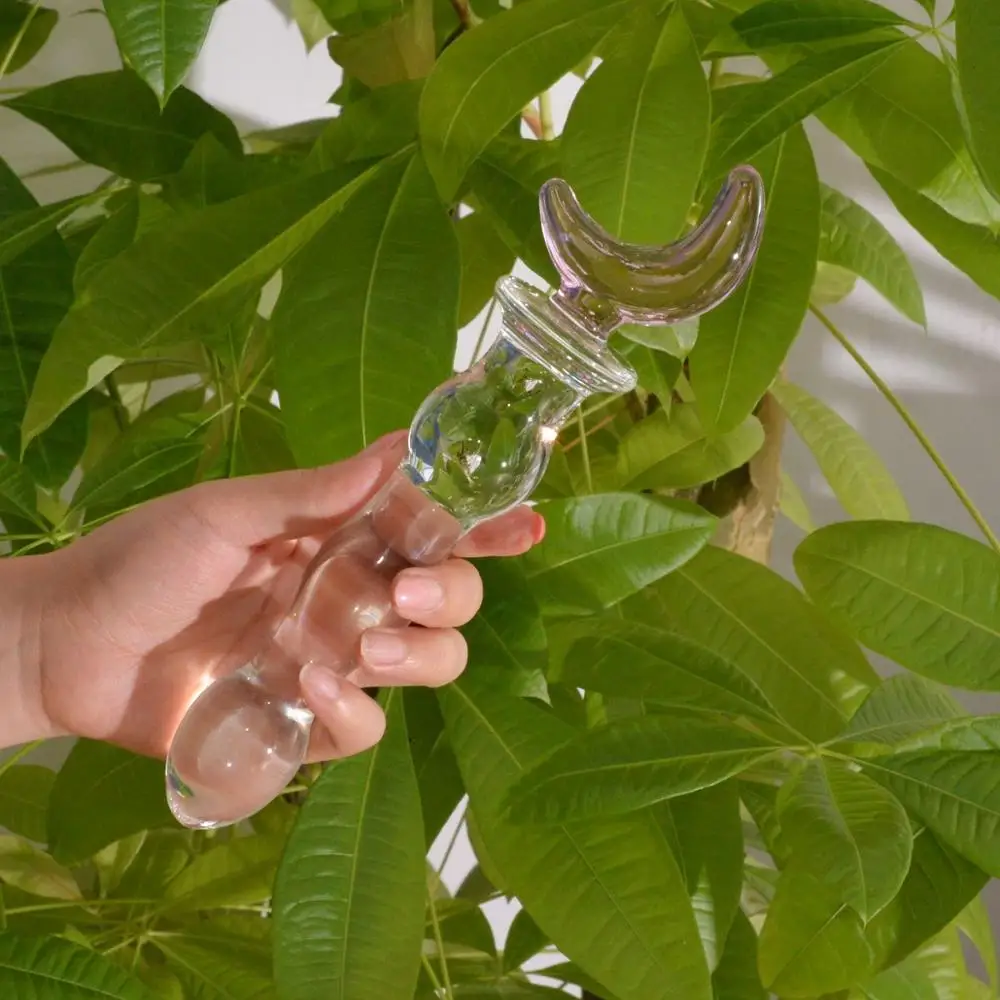 8 27 дюймовый большой хрустальный стеклянный фаллоимитатор Анальная пробка