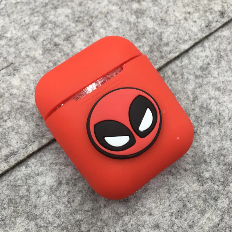 Мягкий силиконовый чехол для наушников Apple Airpods ударопрочный AirPods ультратонкий