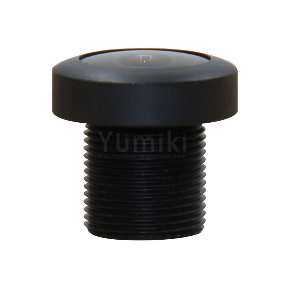 Yumiki 2,1 мм M8 объектив 1/3 дюймов 5MP IR F1/2,2 объектив без искажений для камеры видеонаблюдения широкоугольный 151 градусов