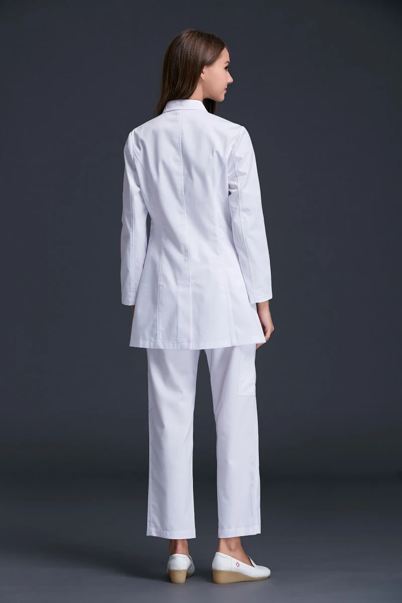 Новый дизайн осенняя женская униформа для медсестры с длинным рукавом против