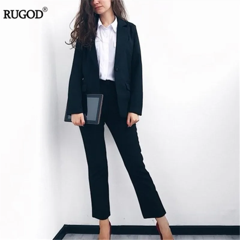 Rugod 2021 красивое и элегантное Офисные женские туфли деловые костюмы для мужчин