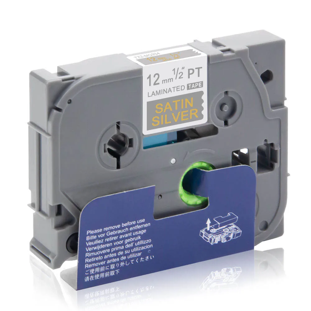 Absonic 12 мм* 5 м для Brother машина для нанесения этикеток на верхнюю TZe-MQP35 TZe-MQG35 TZe-MQ835 TZe-MQ934 TZe-MQL35 белого цвета на ягодно-розовый запечатанных лент для принтера