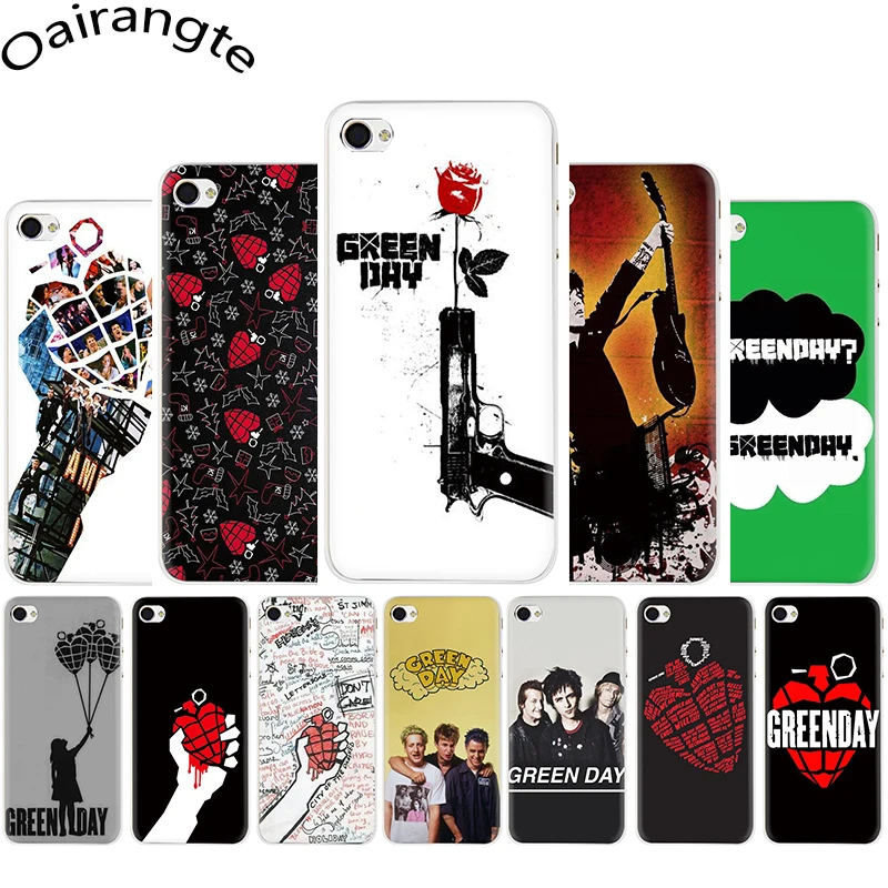 Жесткий чехол для телефона Green Day iphone 5 5s SE 2020 5C 6 6s 7 8 Plus X XR XS 11 Pro Max|Бамперы| |