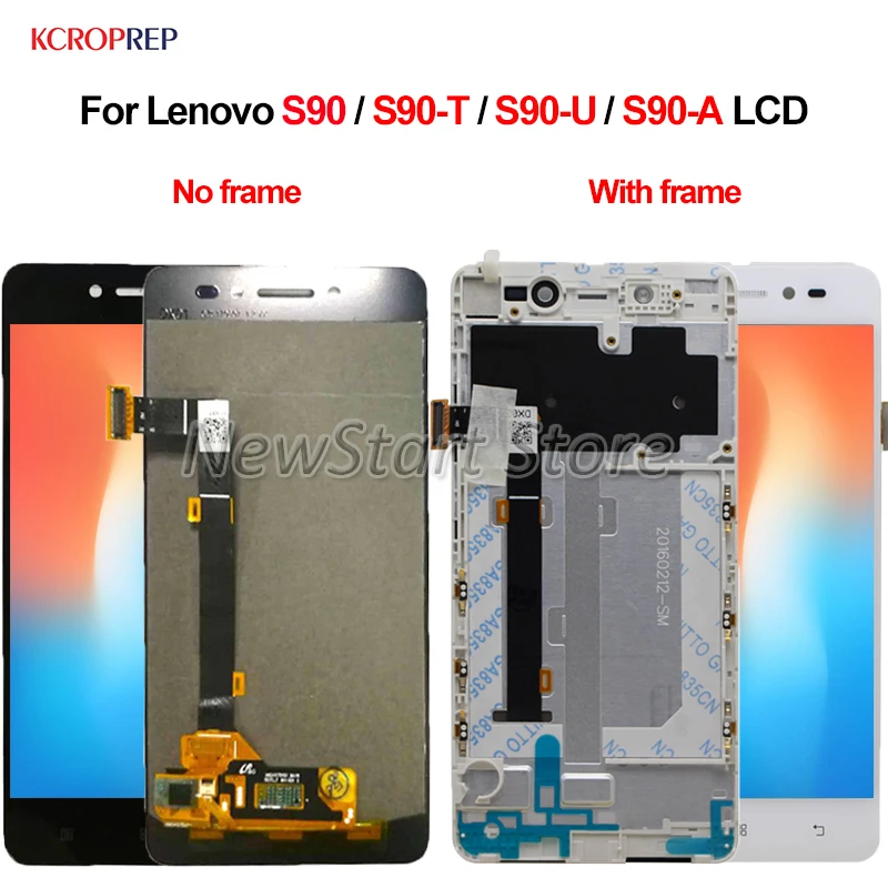 5 0 &quotдля Lenovo S90 T U Женский ЖК дисплей с сенсорным экраном и дигитайзером в сборе