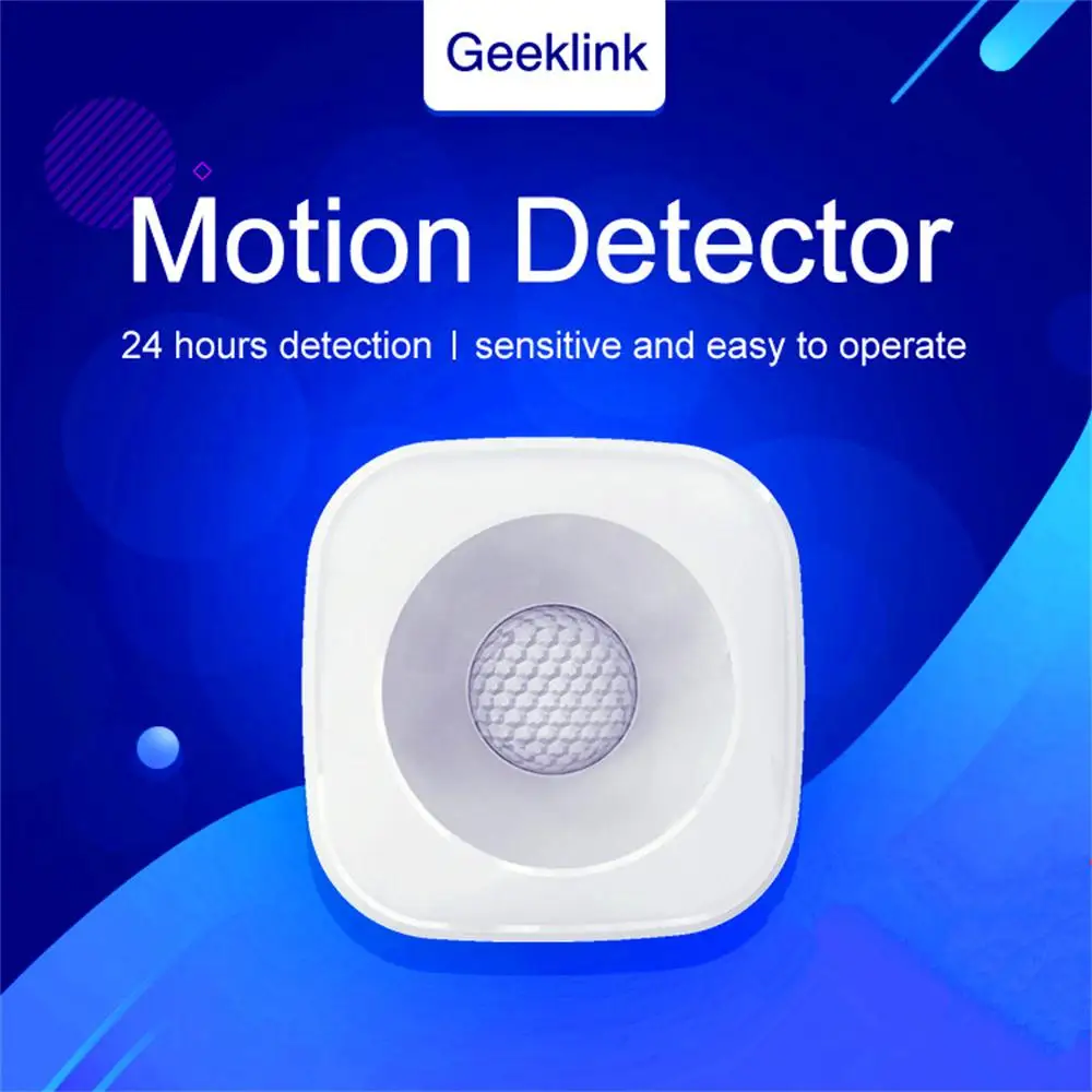 Geeklink PIR датчик движения сигнализации Stytems безопасности дома умный беспроводной Приложение инфракрасный пульт ДУ детектор для Google дома Alexa