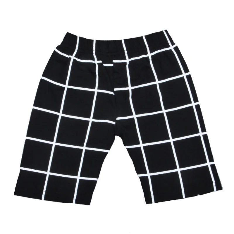 

Boy Kids Clothing Set Fashion Letter Sleeveless T Shirt+Plaid Pants 2pcs Suit 2017 Summer Brand Leisure Girl Baby Clothes Sets