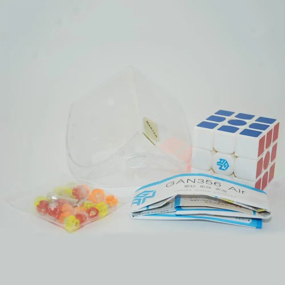 2019 Новое поступление GAN356 AIR 3x3x3 Magic Cube speed Twist Puzzle 5 7 см белый|Головоломки| |