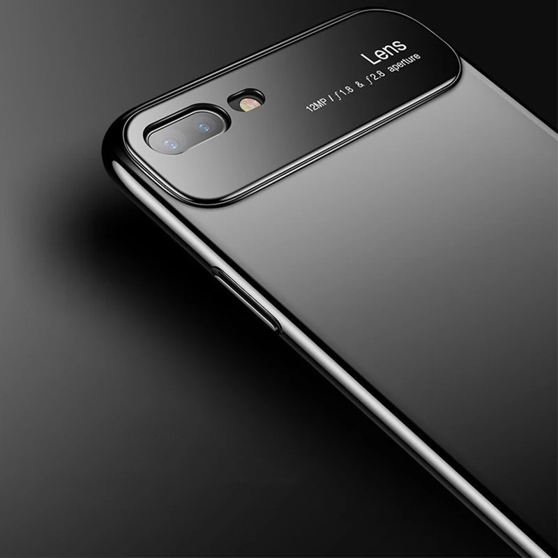 Чехол для телефона Essager iPhone X 10 8 7 Plus закаленное стекло + Жесткая защитная задняя