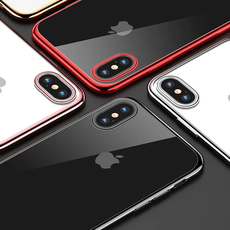 Мягкий чехол из ТПУ для телефона iPhone 8 7 6 6s Plus SE 2020 X XS XR 11 12 MIni Pro Max силиконовый