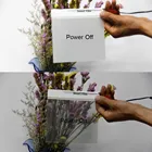 Белая PDLC умная затеняющая оконная пленка 4 х8 см, умный оттенок окон, электрохромная пленка, переключаемое виниловое стекло