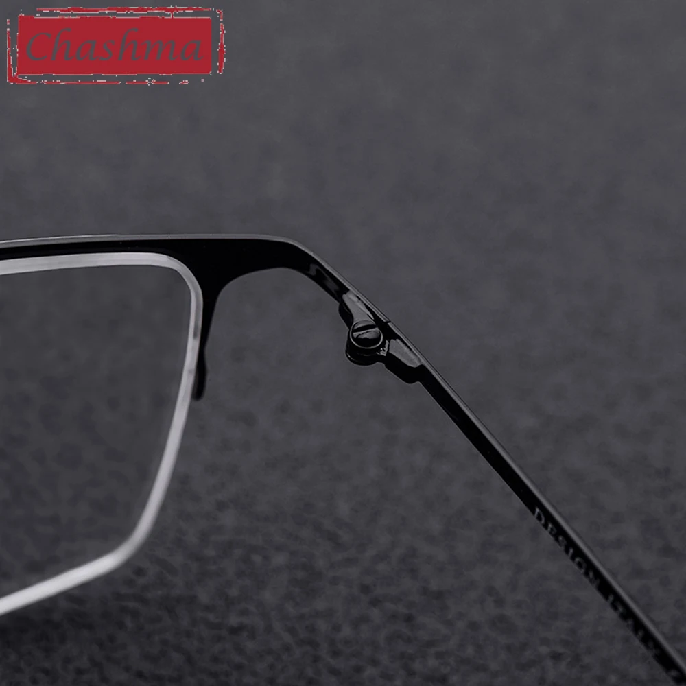 Мужские очки Chashma высококачественные полуоправы в полуоправе легкие при