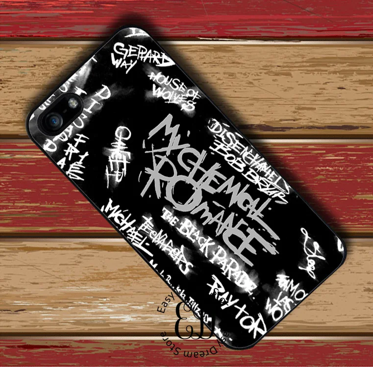 Романтический чехол My Chemical для iphone 11 12 pro X XR XS Max 6 7 8 plus Samsung S10 S20 s8 s9 note 9 10 | Мобильные