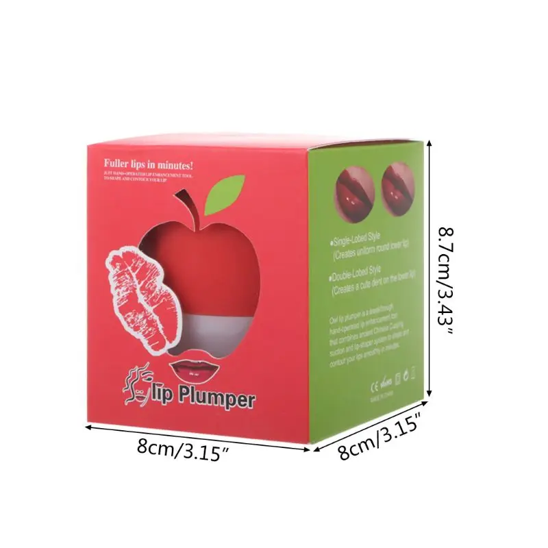 Губа-слиппер DApple губы двойной и однослойный губа-слиппер всасывающий полный увеличитель губ