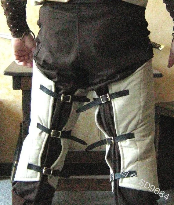 Винтажная Мужская средневековая Броня Gambeson с подкладом Cuisses Protector Dark Knight Armour