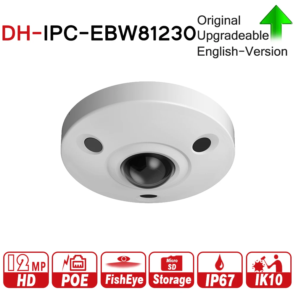 DH IPC EBW81230 12MP панорамная сеть инфракрасный широкоугольный камера 4 шт./лот H.265/H.264 3DNR