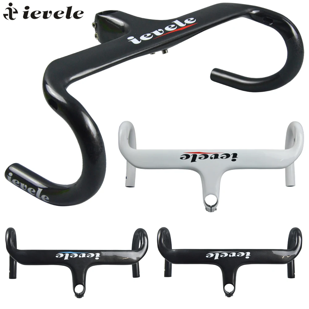 Ievele карбоновая дорожная Фотосессия и рукоятка руль из карбона вилка 28 6 мм 290 г